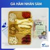 Gà hầm nhân sâm (Tăng cường trí nhớ, bổ khí huyết, giảm nóng trong cho người lớn và trẻ nhỏ) – Thảo dược hạnh nguyên