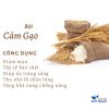 Bột cám gạo nguyên chất (bột mask dưỡng trắng, mờ thâm sạm) – Thảo Dược Hạnh Nguyên