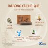 Xà bông sinh dược cà phê – quế, giảm mụn lưng, từ thiên nhiên, an toàn không hóa chất 100gr – Thảo Dược Hạnh Nguyên