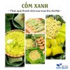 Cốm xanh 100g và 20 nguyên liệu nấu chè tự chọn, hạt lựu, cùi bưởi, bột khoai, bột báng, bột năng, trân châu