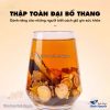 Thập toàn đại bổ thang, bồi bổ cơ thể, khí huyết, phù hợp cho người thiếu máu, kén ăn và phụ nữ sau sinh