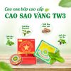 Cao sao vàng TW3 hàng chính hãng, cao xoa bóp giúp giải cảm, giảm nhức đầu, xua đuổi côn trùng