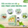 Dầu phật linh Trường Sơn, dầu thảo dược, giúp giải cảm, ho, giảm nhức đầu, đau mỏi